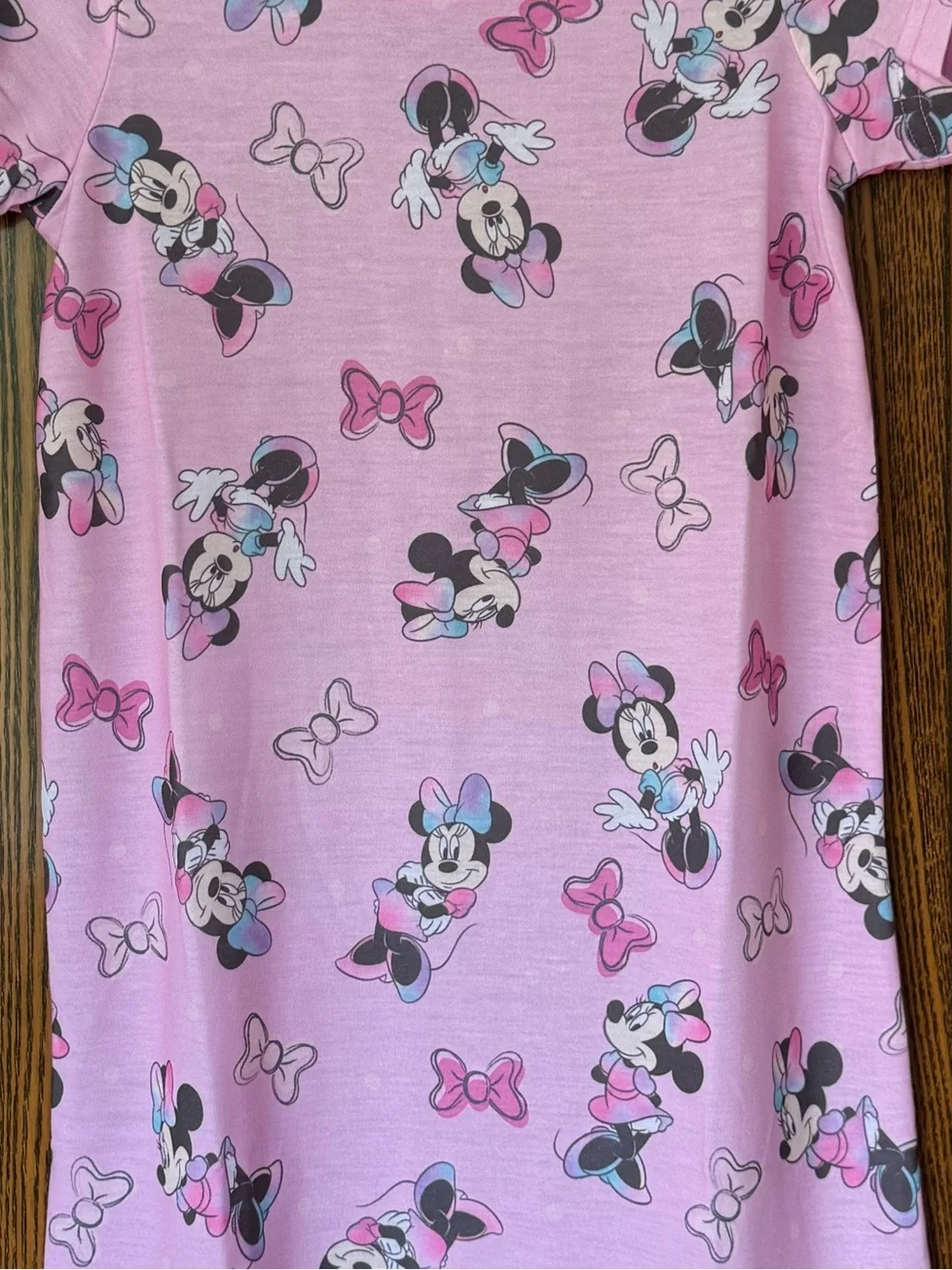 Minnie Mouse Pink Girls Nightgown Dress - Pack of 3